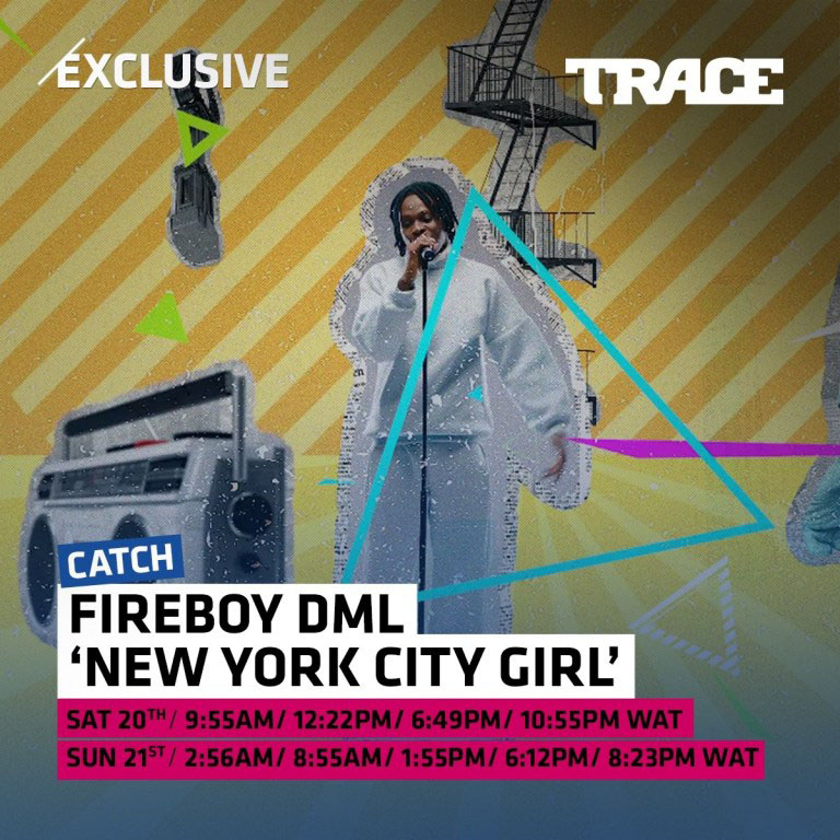 New York City Girl – Fireboy DML Free Mp3 Download
