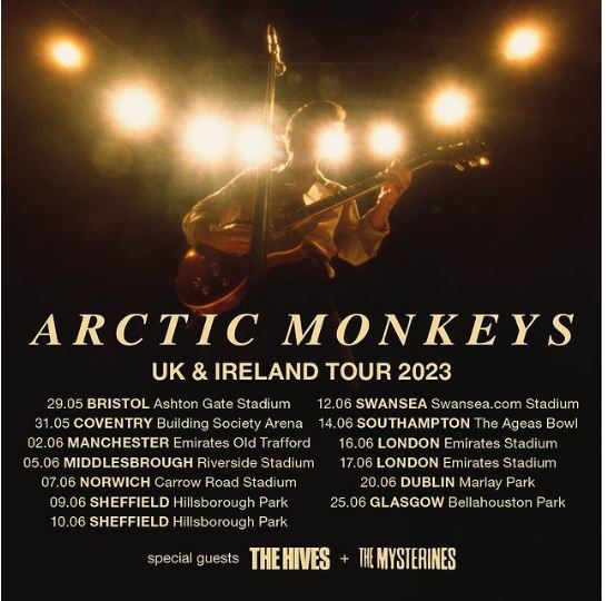 Arctic Monkeys UK & Ireland Tour