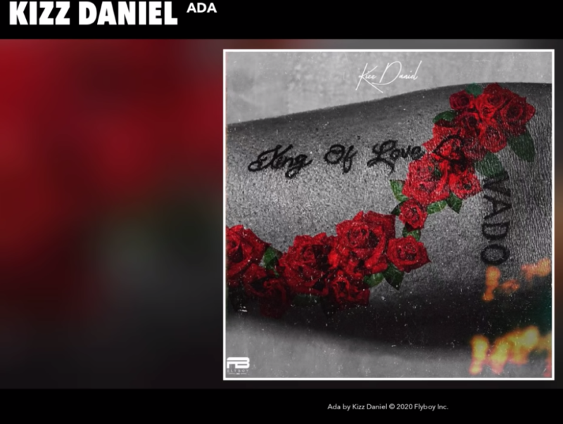 Lyrics Kizz Daniel – “Ada” [Audio + Lyrics]