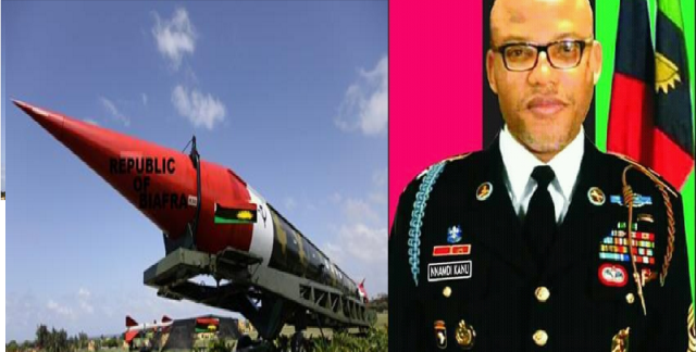 Watch Video, Biafrans Begins testing Locally Build Bombs and Rockets
