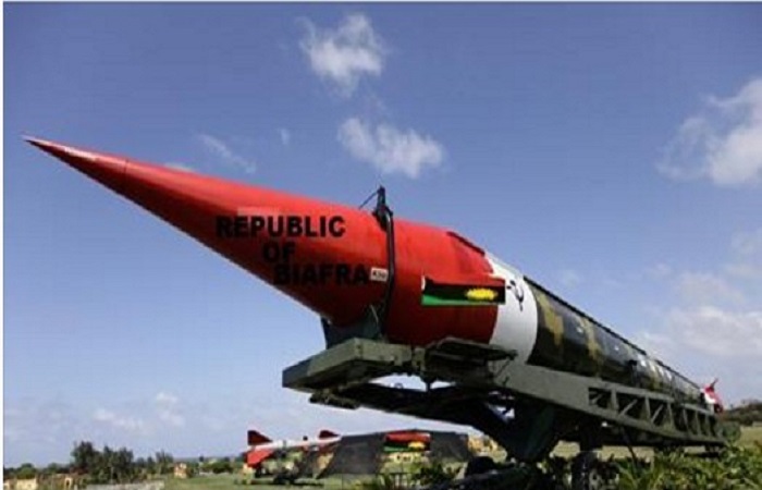 Biafra Showcase Locally Made Bombs and Rockets FG Shows Terror.