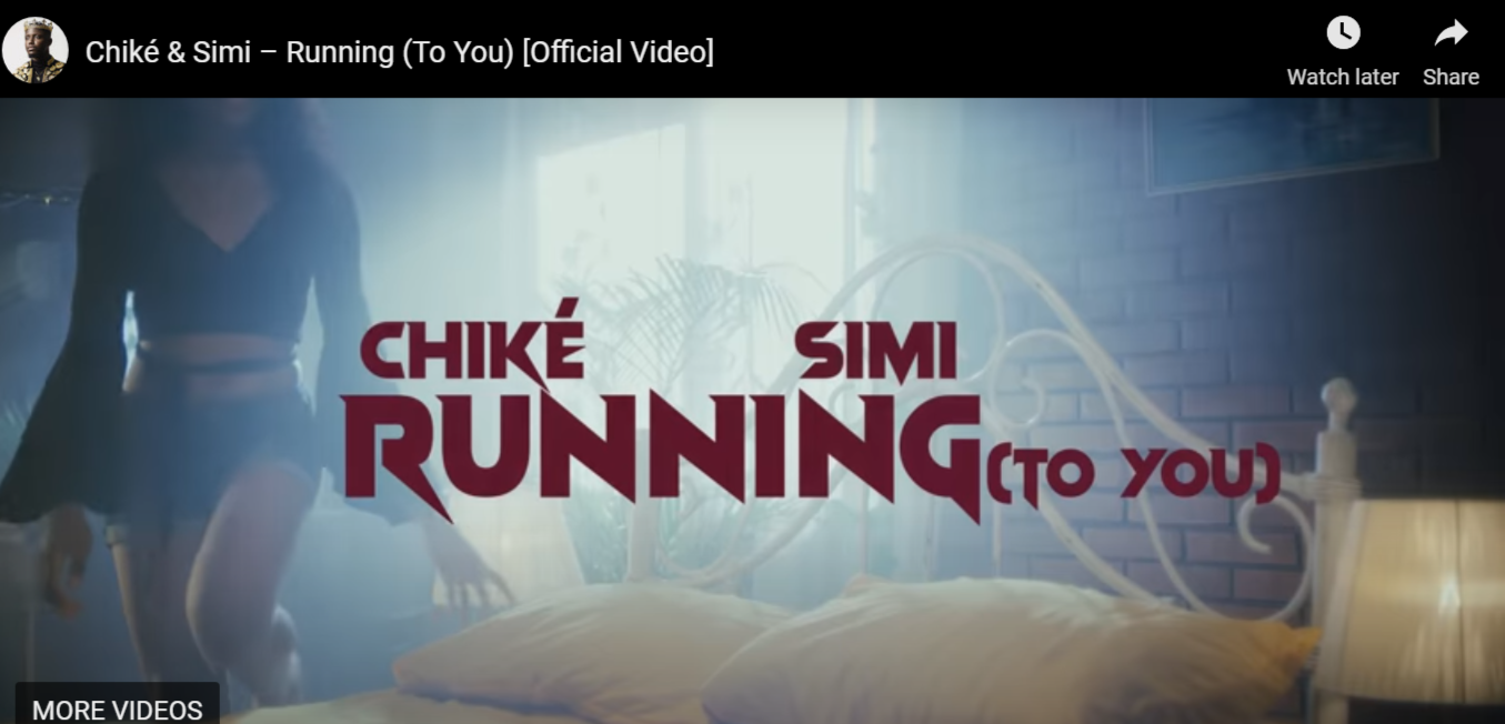Download Mp4 Chike – Running (To You) ft. Simi Video