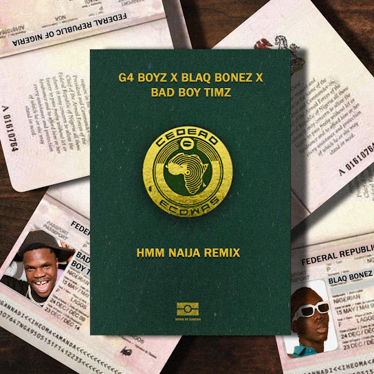 G4 Boyz – Hmm Remix ft. BlaqBonez & Bad Boy Timz