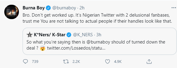 I Am Not A Nigerian Artist; Burna Boy Speaks On Music Status & Nigeria