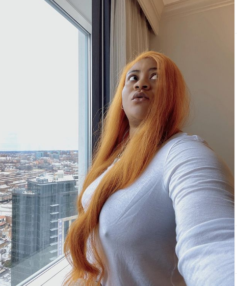 Nollywood Actress: Nkechi Blessing Flaunt Her Boobs