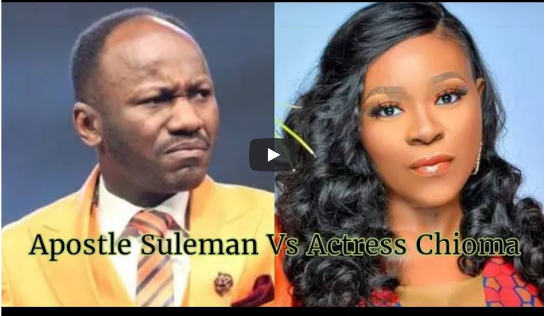 Apostle Suleiman reacts to allegations of sleeping with Nollywood actress