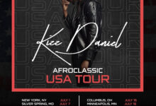 Kizz Daniel Announces His US Afroclassic Tour Dates