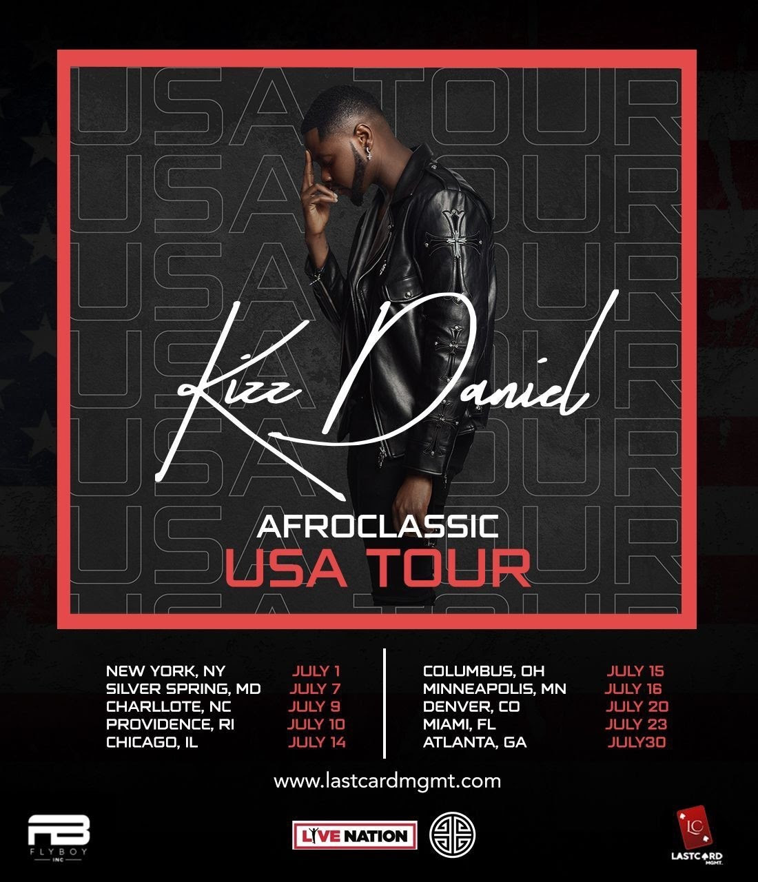 Kizz Daniel Announces His US Afroclassic Tour Dates